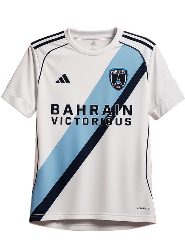 Paris FC fuori maglia di calcio uniforme uomo secondo abbigliamento sportivo calcio kit top camicia 2025-2026